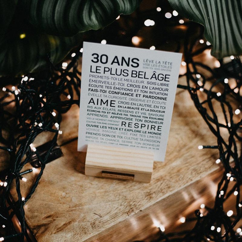 30 cadeaux pour ses 30 ans @bonjourbibiche